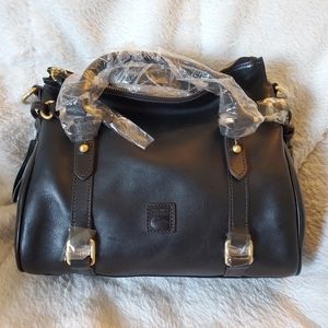 Dooney and Bourke Florentine Satchel in Black
